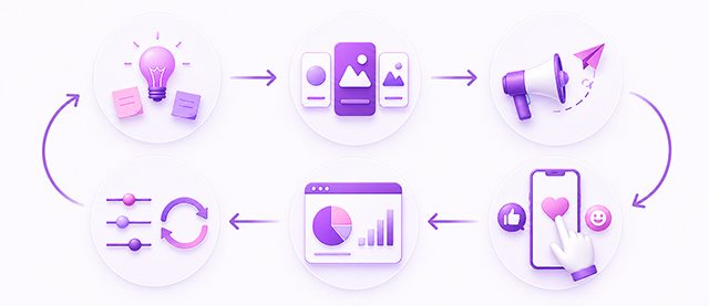 クリエイティブ運用サイクル